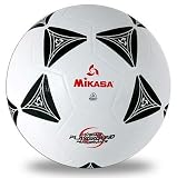 Mikasa S3010 Black / White Rubber Soccer Ball Size 4 - B000BPUM9S