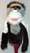 Geppeddo Deluxe Plush Puppet - Monkey