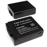 Digital Camera Battery FOR PANASONIC LUMIX DMC-FZ1, DMC-FZ1B, DMC-FZ2, DMC-FZ3, DMC-FZ10 , DMC-FZ15, DMC-FZ20, DMC-FZ20K[7.2v 680mAh]