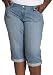 Levi Women's Plus Size Denim Crop Pant