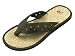 Black "Pistol Belt" Thong Sandals, Available in various sizes