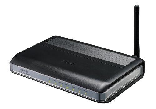 Asus RT-N10 Open Source WLAN Router 150 Mbit/s, 802.11n, Fast Ethernet LAN, 2x SSID, Schwa Preisvergleich