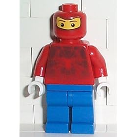 LEGO SPIDERMAN MINI-FIGURE - SPIDERMAN RED BALACLAVA