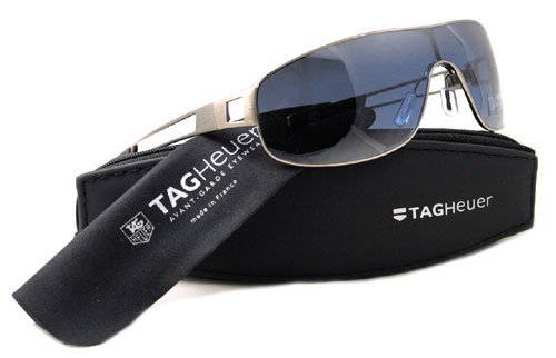 AUTHENTIC TAG HEUER SUNGLASSES 0233 SPEEDWAY GUNMETAL 401 GUNMETAL