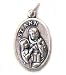 Saint Ann Oxidized Medal - MADE IN ITALY