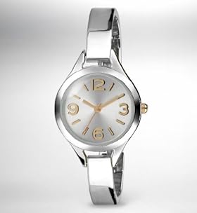 Round Face Bangle Watch