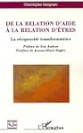 De la relation d'aide � la relation d'�t