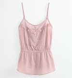 Kirra Silk Lace Trim Cami
