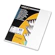 60# Grain Texture Classic Binding Covers, White, 11-1/4" X 8-3/4, 50/Pack