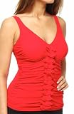 Gottex Profile Rapture V Neck Underwire Tankini Swim Top (53 1D47) 41r mpy 5pL. SL160 Gottex Profile Rapture V Neck Underwire Tankini Swim Top (53 1D47)