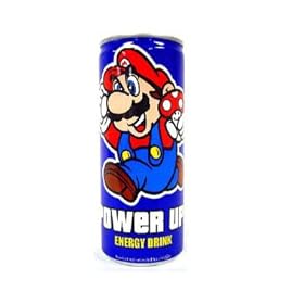  Nintendo Super Mario Bros Power Up Energy Drink