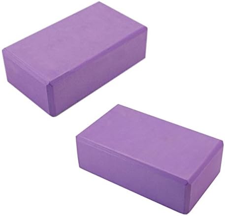 2 x Props Foaming Foam Brick Block Yoga 9"X6"X3" Home Health Gym Exercise Sport Tool