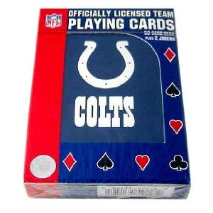 Indianapolis Colts Poker Playing Cards
