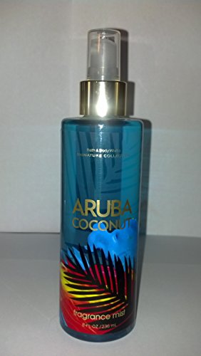 Bath & Body Works Aruba Coconut Body Mist 8 oz