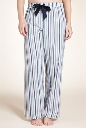 Cotton Rich Drawstring Stripe Pyjama Bottoms