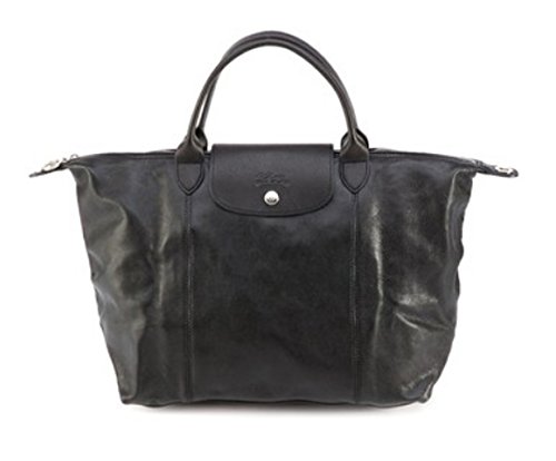 (ロンシャン) LONGCHAMP LE PLIAGE CUIR トートバッグ ロンシャン トートバッグ 1515 737 001 NOIR ロンシャン ル・プリアージュキュイール [並行輸入品] 画像