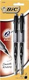 BIC Z4+ Roller, Fine Point (0.7 mm), Black, 2-Count