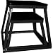 Plyometric Platform Box Set- 18", 24" Black