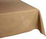Rose Tree Royal Linen Oblong 60 by 104-Inch  Table Cloth, Cafe au Lait