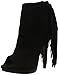 Naughty Monkey Women's Girls Best Fringe Dress Pump