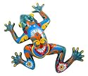 Large Multi-Color Mexican Talavera Frog