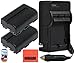 Qty 2 NP-FM500H Batteries and Battery Charger for Sony Alpha series of DSLR Digital Camera + More!!