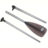 airSUP Adjustable 3 Piece Aluminum Paddle for Stand Up Paddle Surfing and Flat Water