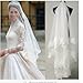 Lovedress 1 Layers Without Comb Wedding Veil White/ivory (Ivory)