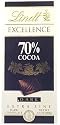 Lindt Excellence 70% Cocoa Dark Chocolate ( 3.5oz / 100g )