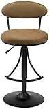 24"-30"H Contemporary Venus Brown Swivel Counter Bar Stool