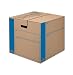 Fellowes Medium SmoothMove Moving Box, 8 Pack, 16 x 18 x 18 Inches