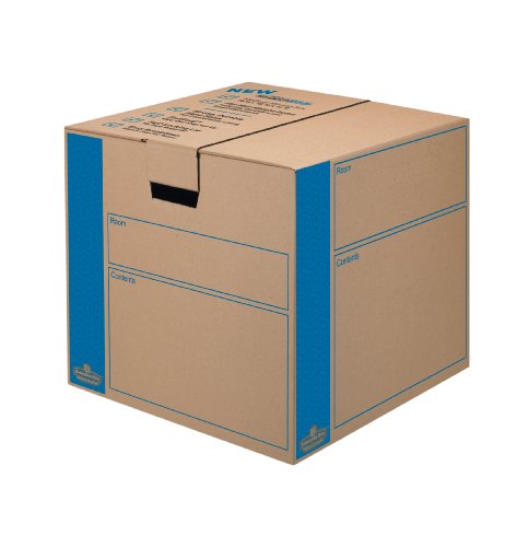 Bankers Box SmoothMove Moving and Storage Boxes - Medium - 8 Pack (0062801)