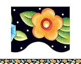 ME DOTS & FLOWERS BORDER TRIM