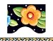 ME DOTS & FLOWERS BORDER TRIM