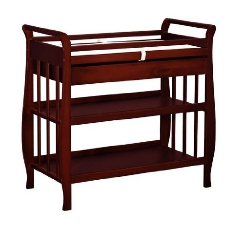 cherry changing table