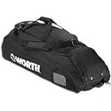 NEW WORTH PSBAG2 NEW PLAYER EQUIPMENT BAG BLACK/SCARLET