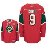 KOIVU 9 Minnesota Wild Reebok Premier Home NHL Hockey Jersey (NHLPA Certified Custom Sewn Authentic Twill)