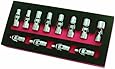 Astro 7412 1/4-Inch Drive Flex Socket Set, 6 Point - Metric, 12-Piece
