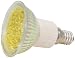 Energiesparlampe, Energiesparbirne mit Farbiger LED Farbe Gelb 230 V, 1 Watt, Sockel E14