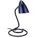 Lite Source LS-2608PURP Swirl Metal Desk Lamp, Metallic Purple