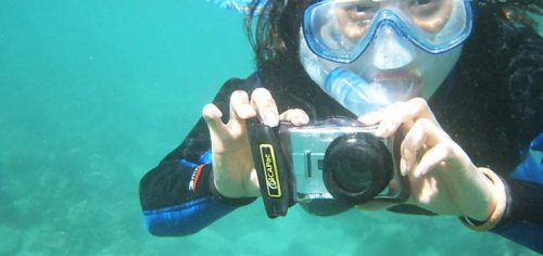 UNDERWATER WATERPROOF CASE FOR CANON SD800 SD850 SD900 SD1000 S40 COMPACT DIGITAL CAMERAS