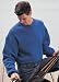 Sueded Finish Crewneck Sweatshirt