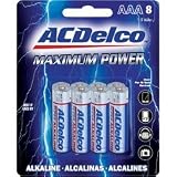 AAA Maximum Power Alkaline Retail Battery - 8 Pack