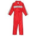 Boys Red Racecar Driver Jumpsuit (Choose Size)
