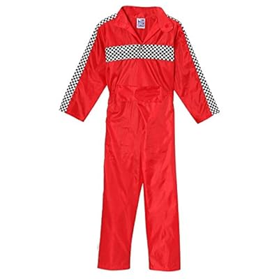 Boys Red Racecar Driver Jumpsuit (Choose Size)