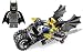 Batman (Dark Grey) & Batcycle - LEGO Batman Minifigure & Vehicle (No Box or Decal)