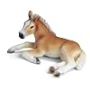 Schleich 13292  - Pferde, Haflinger Fohlen, liegend