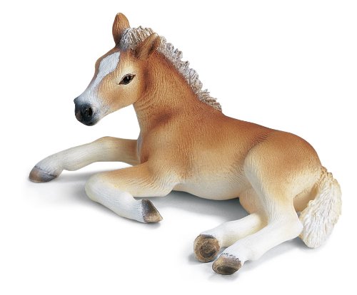 Schleich 13292  - Pferde, Haflinger Fohlen, liegend Preisvergleich