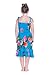 Girl Hawaiian Luau Dress in Turquoise in Various Styles