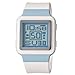 Casio Women's LDF20-7BV Digital White Resin Strap Watch